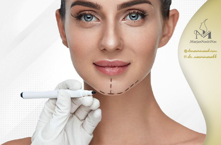 مراحل تزریق کردن فیلر فک برای زاویه سازی